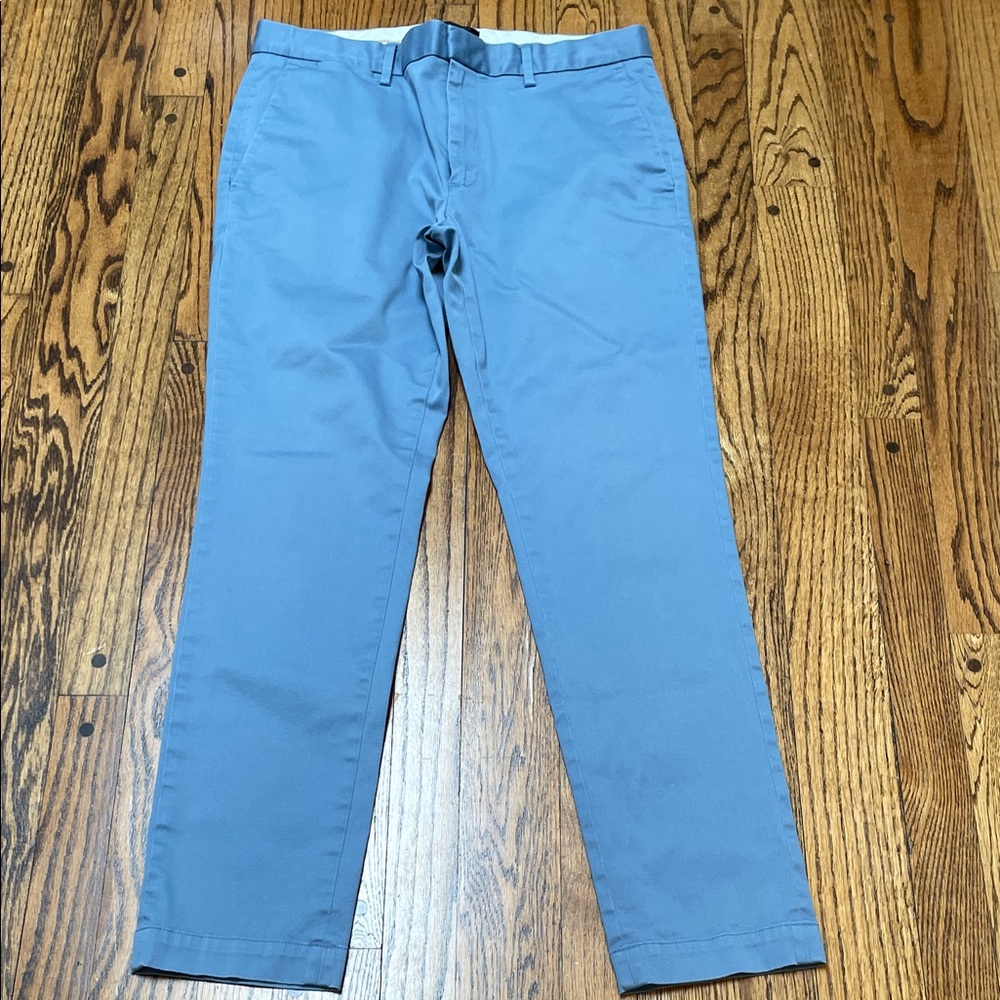 Banana Republic BR sz 34 x 30 Fulton Chino blue pants chinos